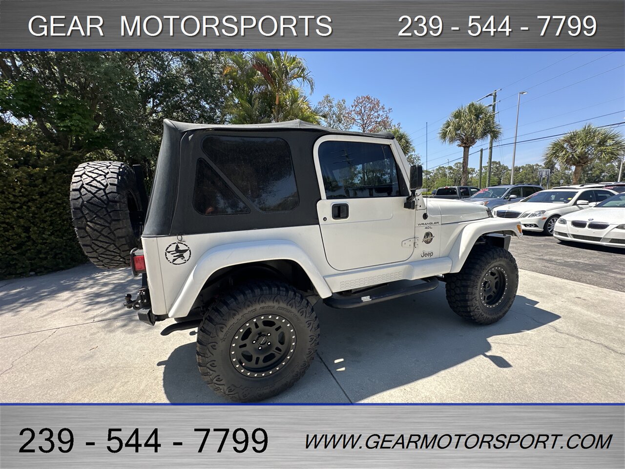 2001 Jeep Wrangler Sahara 4WD 4.0L 6 Cylinder, 5-Speed Manual   - Photo 17 - Estero, FL 33928