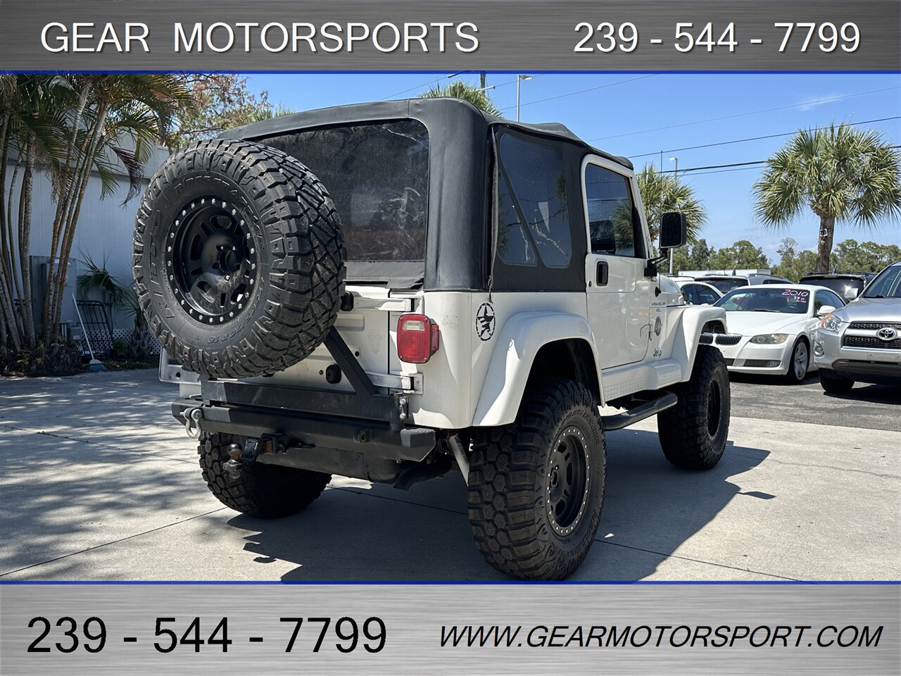 2001 Jeep Wrangler Sahara 4WD 4.0L 6 Cylinder, 5-Speed Manual   - Photo 6 - Estero, FL 33928
