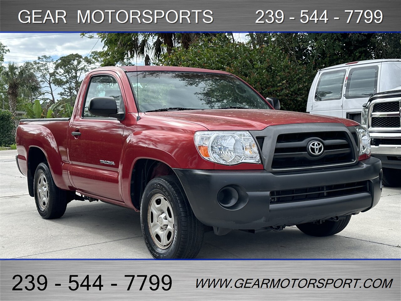 2005 Toyota Tacoma 2.7L I4 RWD just 100k Miles CLEAN, FLORIDA TRUCK   - Photo 1 - Estero, FL 33928