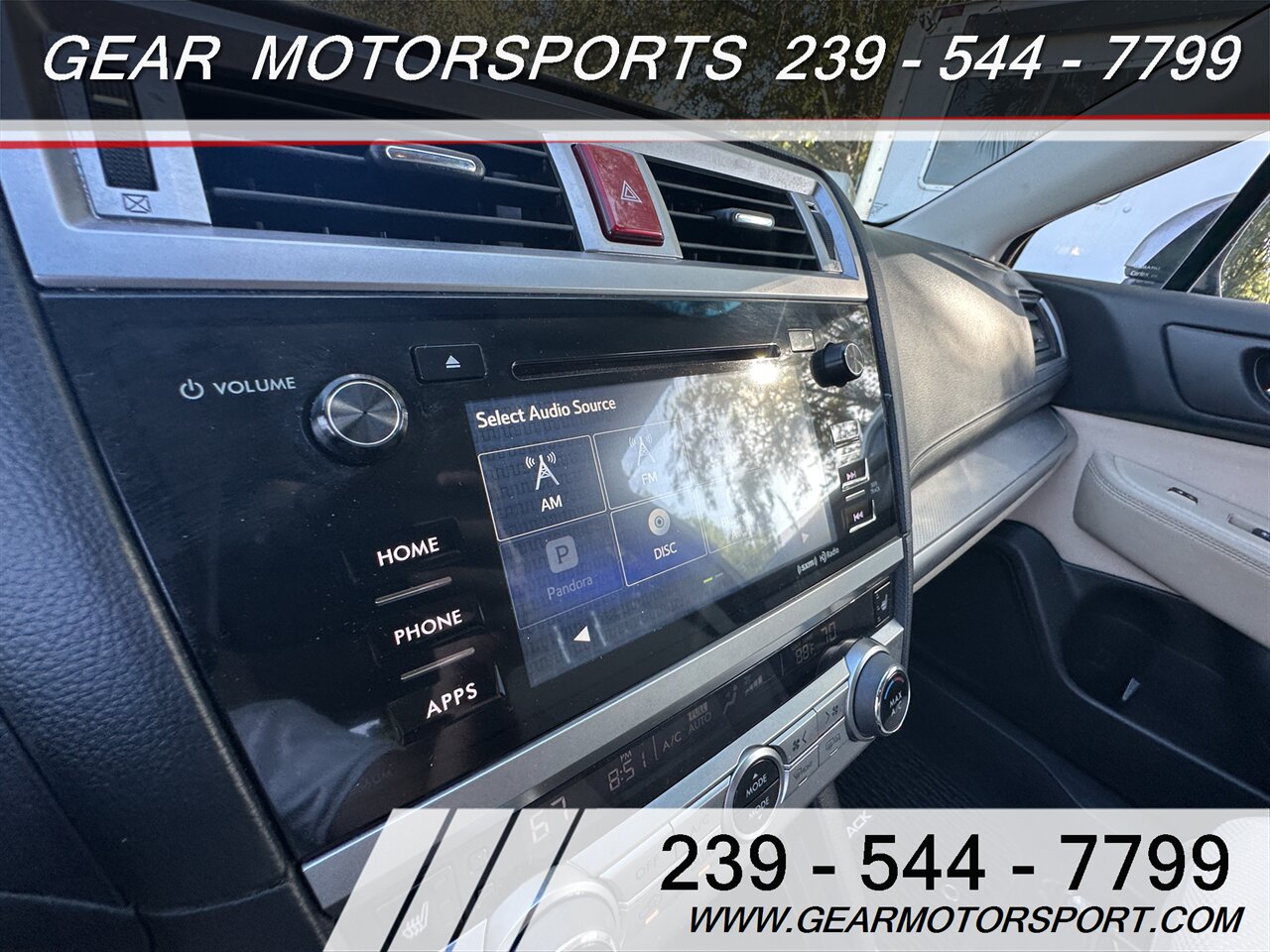 2017 Subaru Outback 2.5i Premium SUPER CLEAN, EyeSight Package - Photo 26 - Estero, FL 33928
