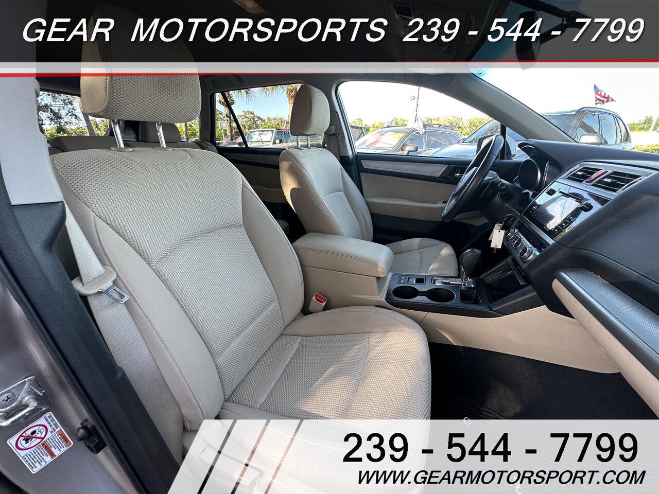 2017 Subaru Outback 2.5i Premium SUPER CLEAN, EyeSight Package - Photo 21 - Estero, FL 33928