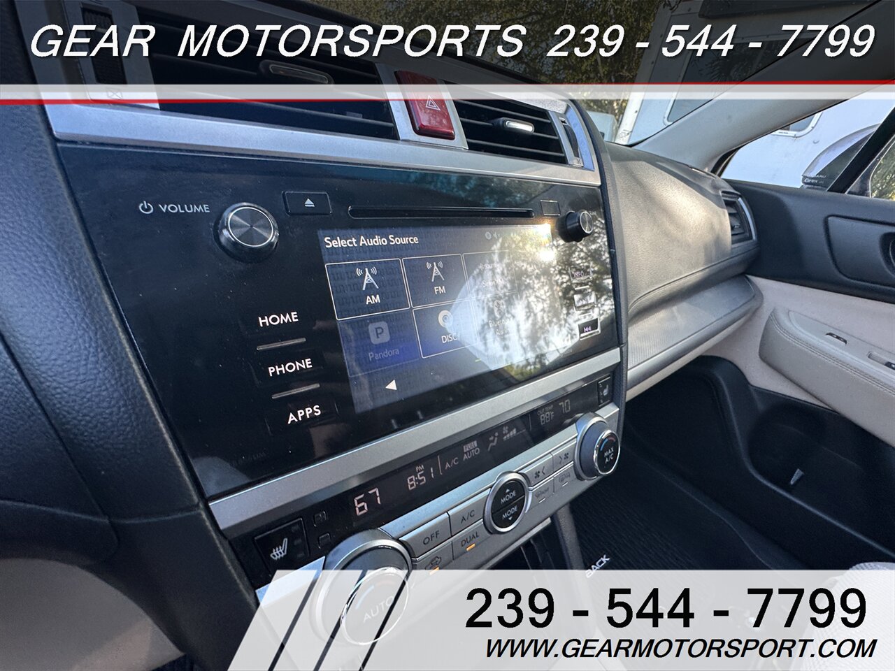 2017 Subaru Outback 2.5i Premium SUPER CLEAN, EyeSight Package - Photo 28 - Estero, FL 33928