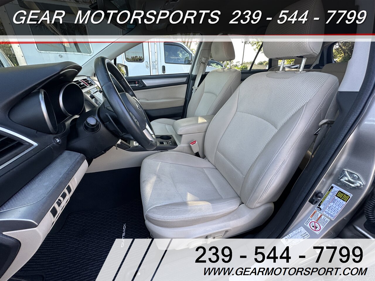 2017 Subaru Outback 2.5i Premium SUPER CLEAN, EyeSight Package - Photo 10 - Estero, FL 33928