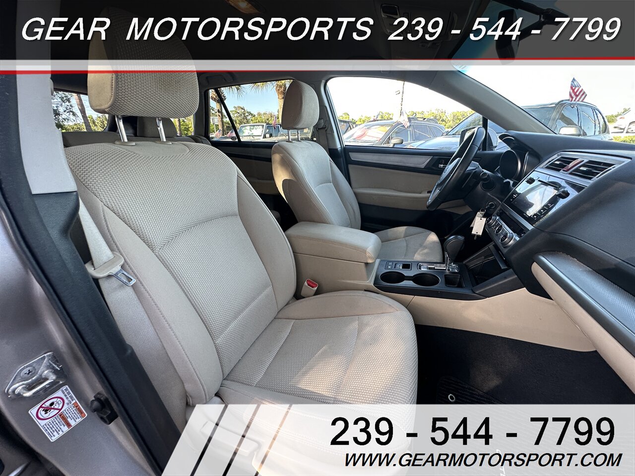 2017 Subaru Outback 2.5i Premium SUPER CLEAN, EyeSight Package - Photo 19 - Estero, FL 33928