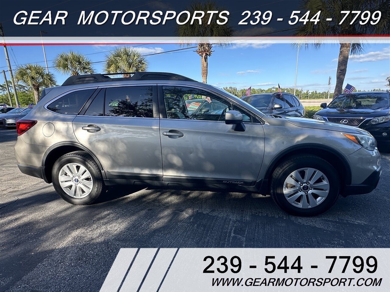 2017 Subaru Outback 2.5i Premium SUPER CLEAN, EyeSight Package - Photo 2 - Estero, FL 33928