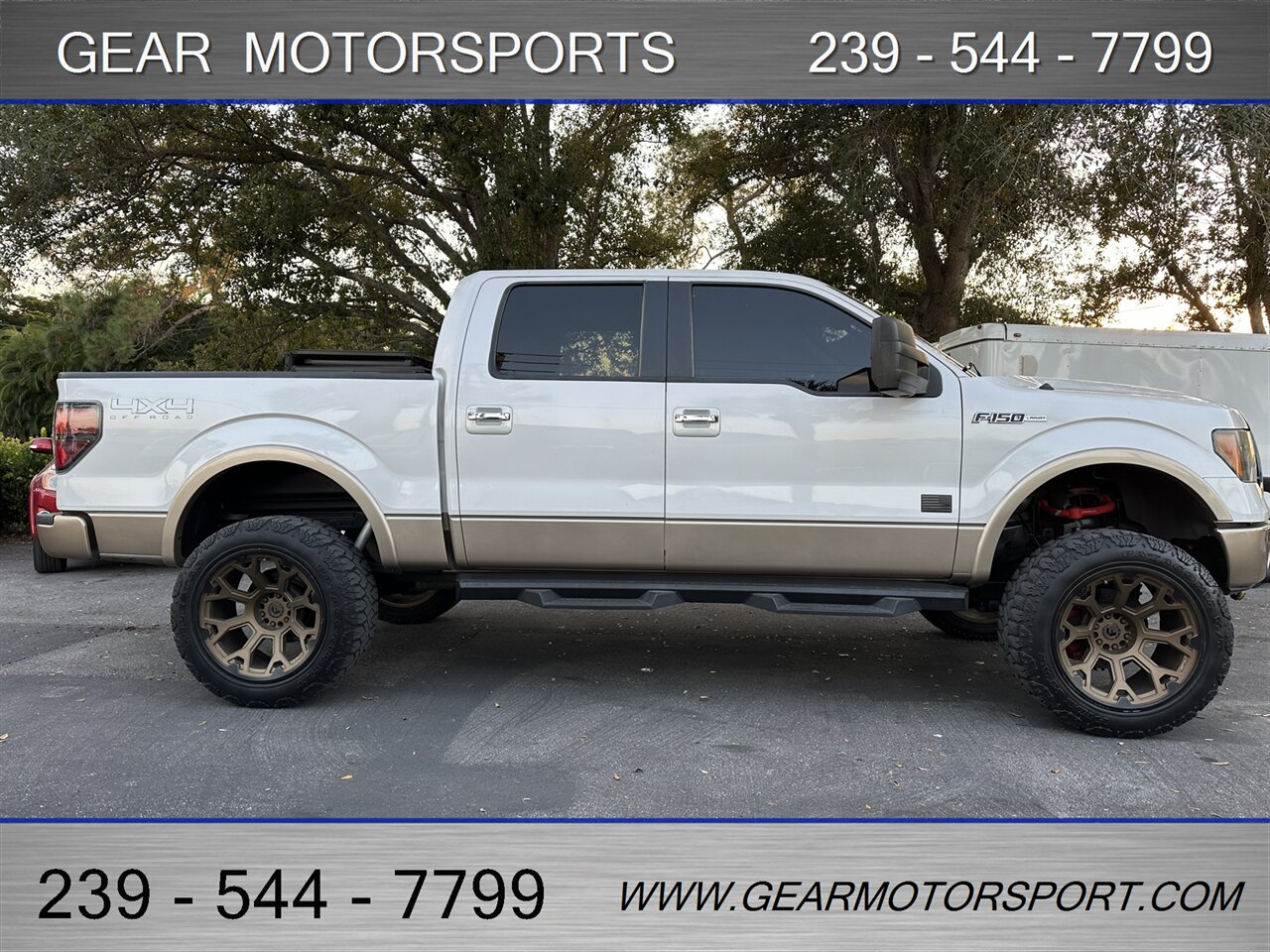 2012 Ford F-150 Lariat 4WD 5.0L V8 - Photo 2 - Estero, FL 33928