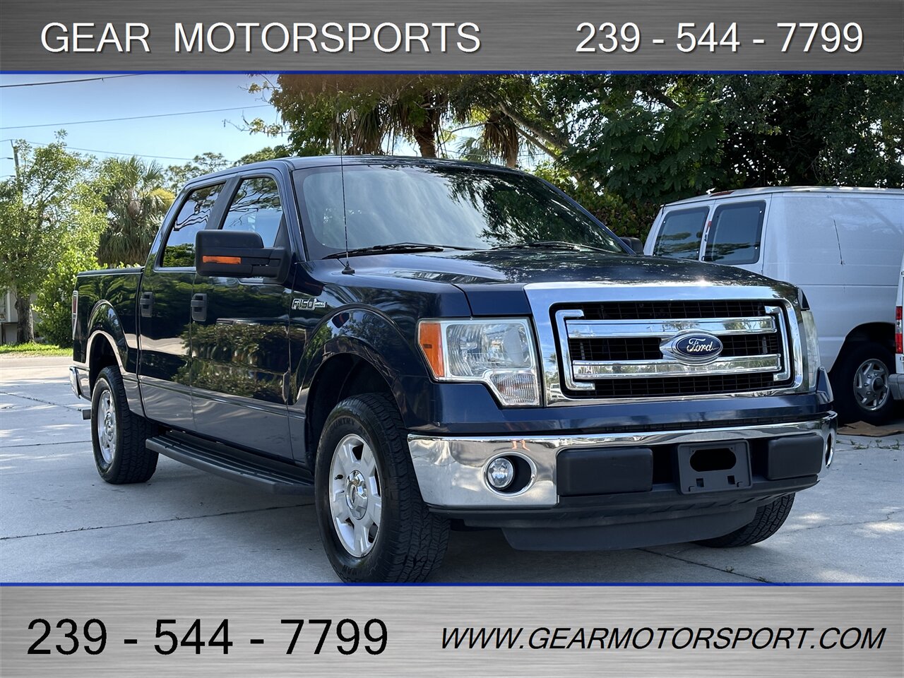 2014 Ford F-150 XLT 3.7L V6 CREW CAB RWD   - Photo 1 - Estero, FL 33928