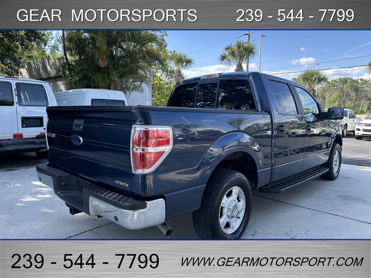 2014 Ford F-150 XLT 3.7L V6 CREW CAB RWD   - Photo 3 - Estero, FL 33928