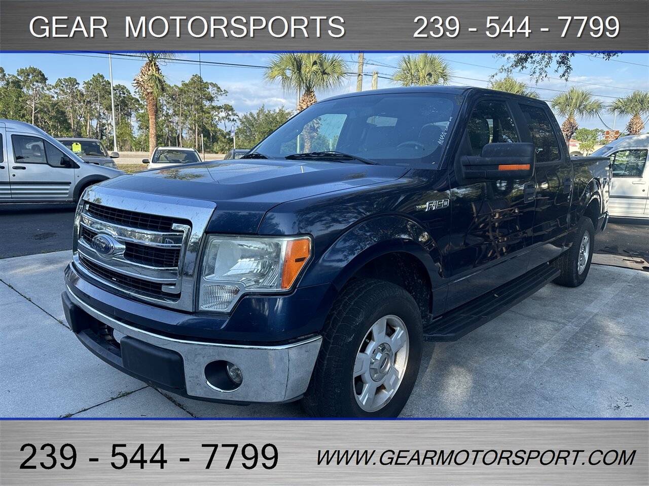 2014 Ford F-150 XLT 3.7L V6 CREW CAB RWD   - Photo 13 - Estero, FL 33928