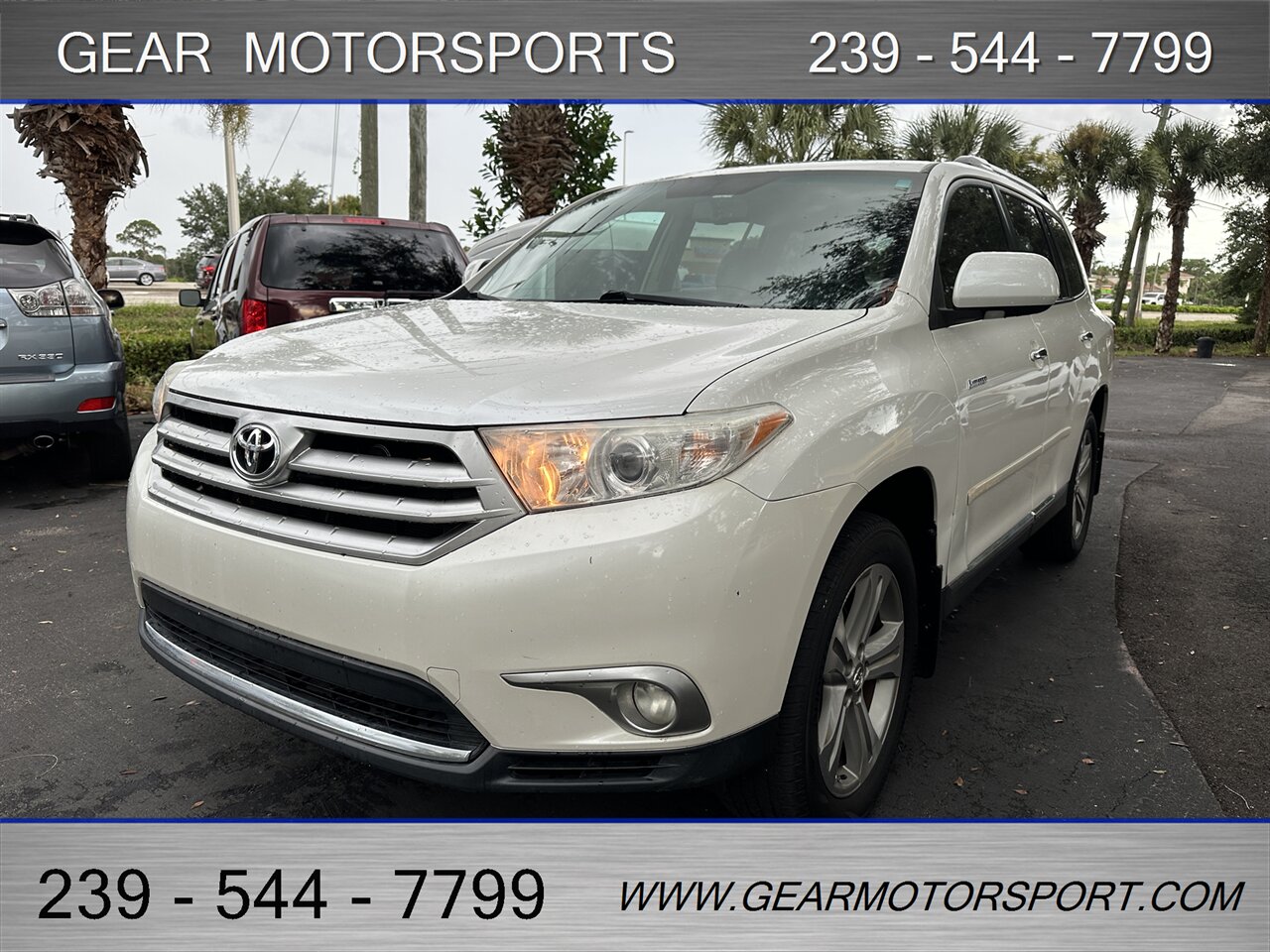 2012 Toyota Highlander Limited  FWD 3.5L - Photo 6 - Estero, FL 33928