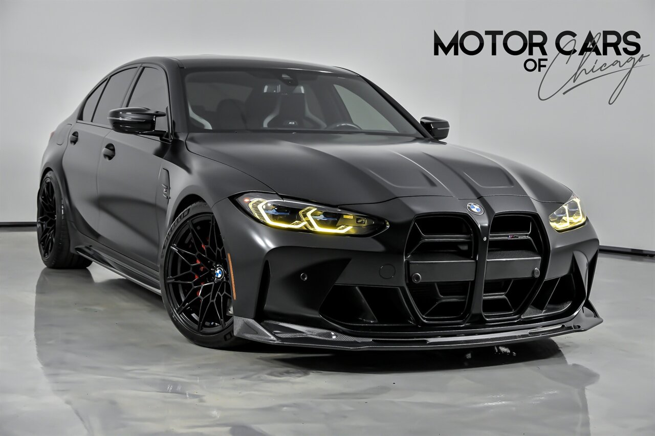 2023 BMW M3 Competition-CARBON BUCKETS-FULL PPF-IRL EXHAUST   - Photo 1 - Joliet, IL 60435