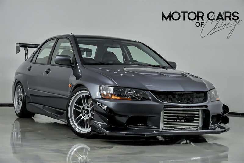 Graphite Gray 2006 Mitsubishi Lancer Evolution MR Sedan All-Wheel Drive 6-Speed Manual
