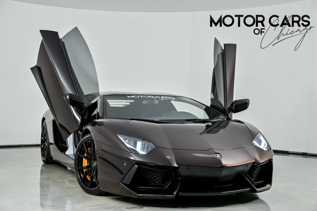 2013 Lamborghini Aventador LP 700-4-FRESH WRAP-RARE SUZUKA GRAY UNDER   - Photo 1 - Joliet, IL 60435