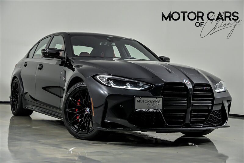 Black Sapphire Metallic 2023 BMW M3 Sedan Rear-Wheel Drive Automatic