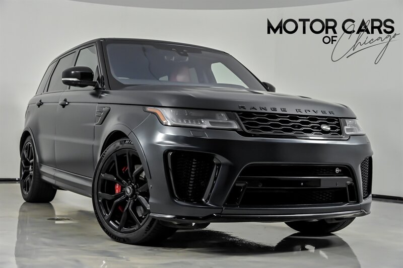 SVO PALETTE BLACK 2020 Land Rover Range Rover Sport SVR 4WD SUV / Crossover All-Wheel Drive 8-Speed Automatic
