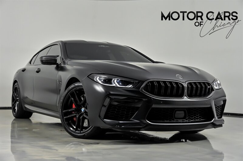 Black Sapphire Metallic 2022 BMW M8 Competition Gran Coupe AWD Sedan All-Wheel Drive Automatic