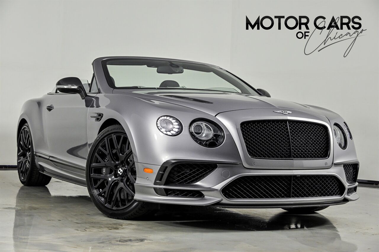 2018 Bentley Continental GT Supersports