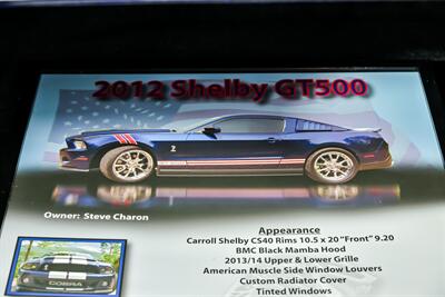 2012 Ford Mustang Shelby GT500 - Photo 17 - Joliet, IL 60435