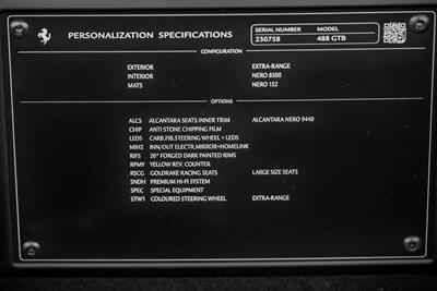 2018 Ferrari 488 GTB -FACTORY MATTE BLACK-$25K MODS   - Photo 41 - Joliet, IL 60435