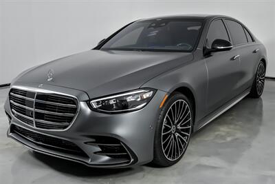2024 Mercedes-Benz S 580 4MATIC-HUGE MSRP-FACTORY MATTE ON RED - Photo 6 - Joliet, IL 60435