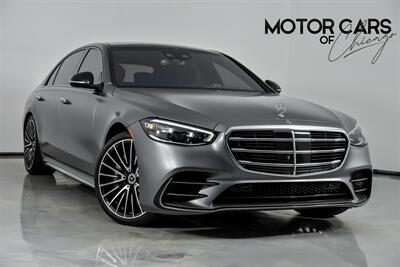 2024 Mercedes-Benz S 580 4MATIC-HUGE MSRP-FACTORY MATTE ON RED - Photo 1 - Joliet, IL 60435