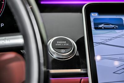 2024 Mercedes-Benz S 580 4MATIC-HUGE MSRP-FACTORY MATTE ON RED - Photo 31 - Joliet, IL 60435