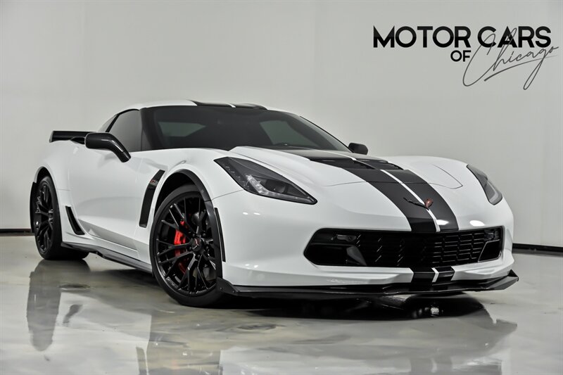 Arctic White 2019 Chevrolet Corvette Z06 3LZ Coupe RWD Coupe Rear-Wheel Drive Automatic