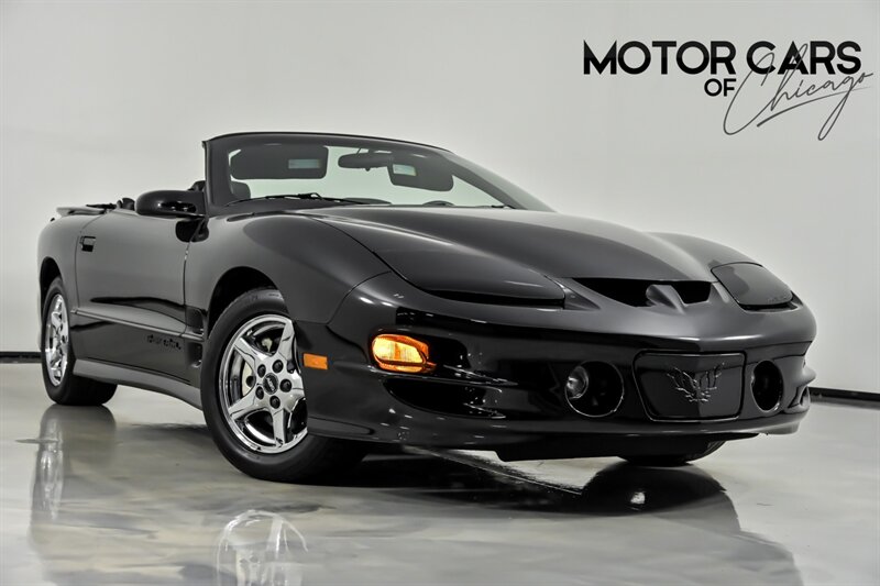 Black 2002 Pontiac Firebird Trans Am Coupe Rear-Wheel Drive Automatic