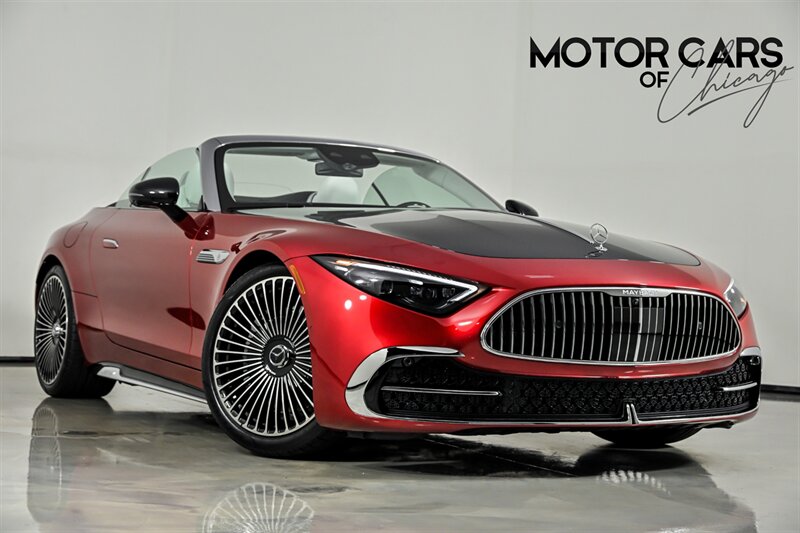 MANUFAKTUR Garnet Red Metallic 2026 Mercedes-Benz SL-Class Convertible All-Wheel Drive Automatic