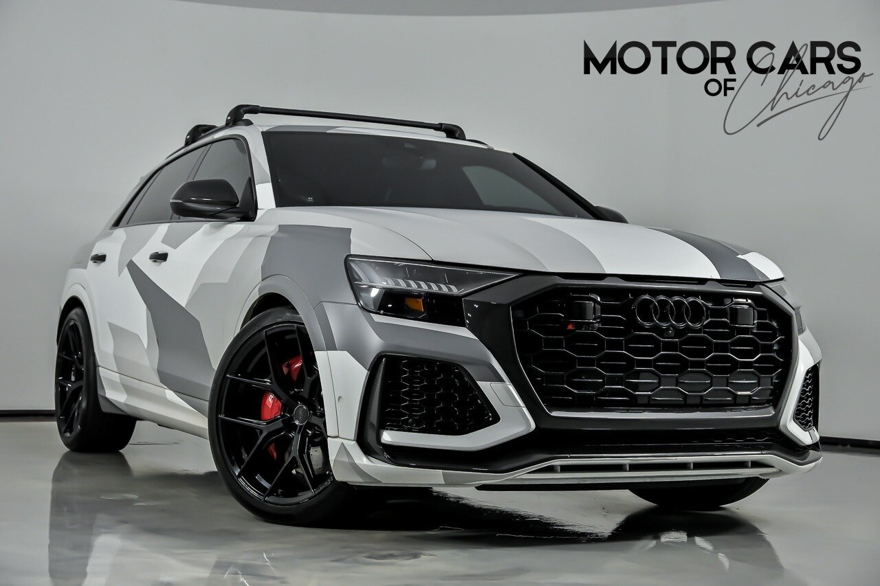 2021 Audi RS Q8 4.0T quattro-CAMO WRAP-HUGE $140K MSRP!   - Photo 1 - Joliet, IL 60435