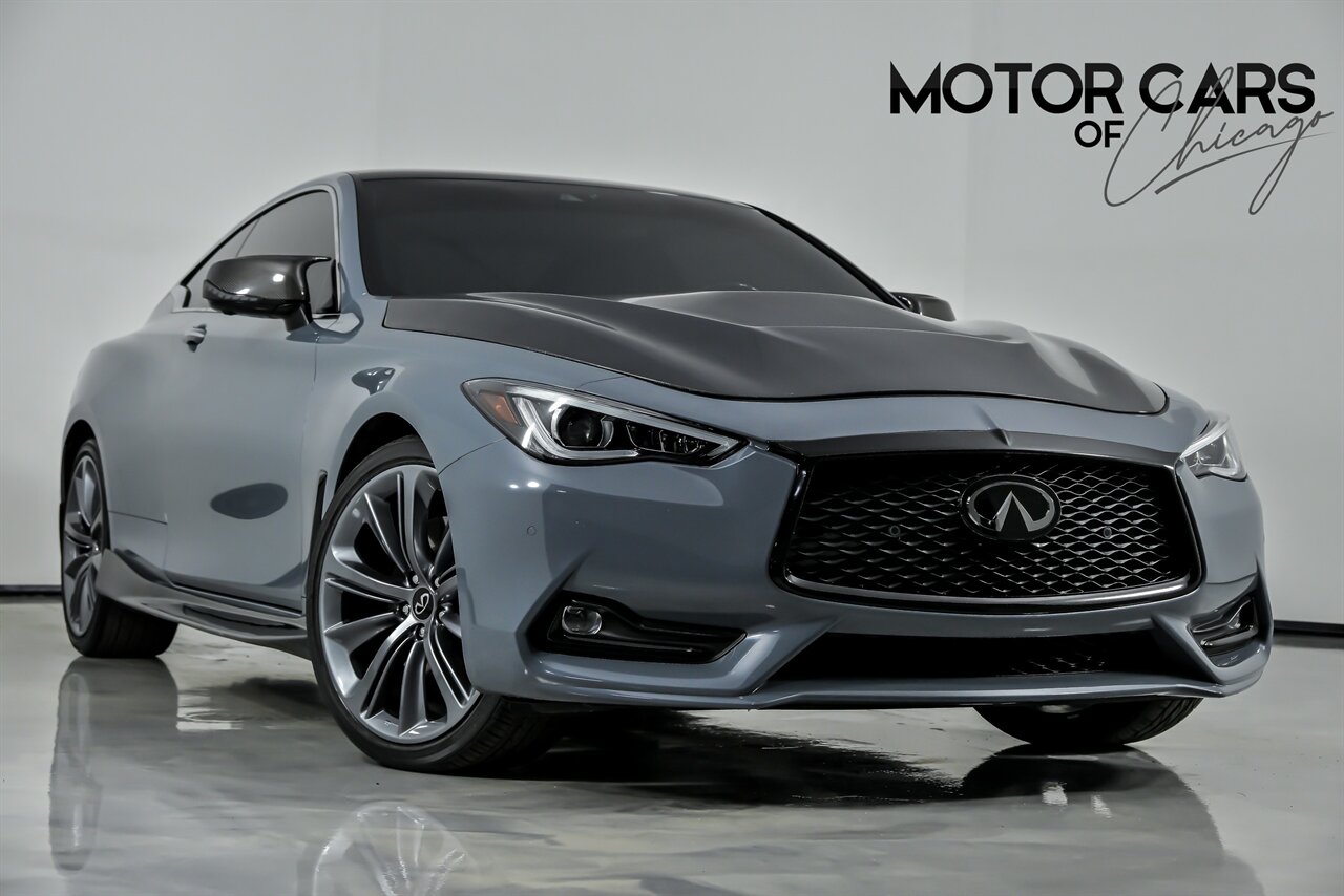 2022 INFINITI Q60 Red Sport 400-EXHAUST-STARLIGHT   - Photo 1 - Joliet, IL 60435