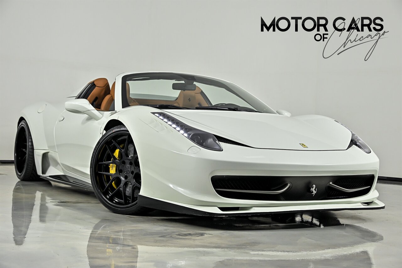 2013 Ferrari 458 Spider