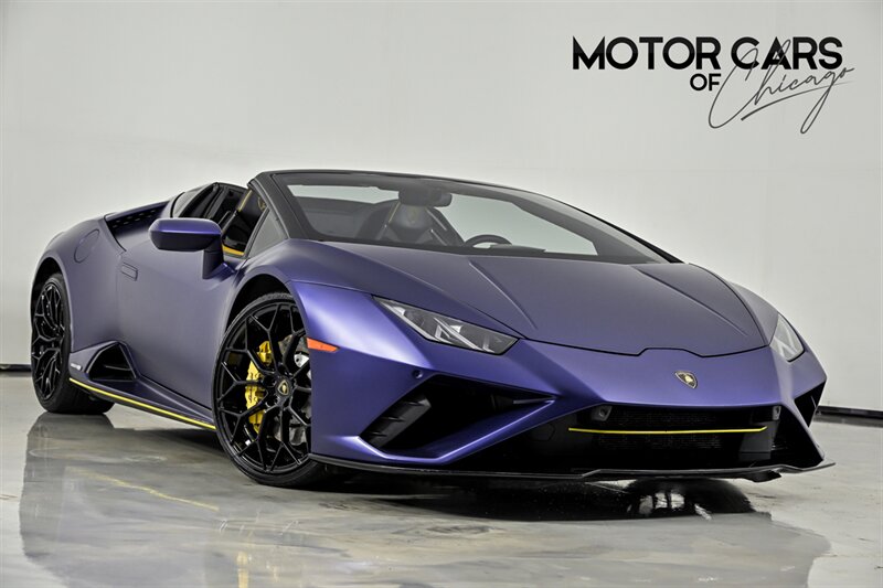 VIOLA NEBULA MATT 2021 Lamborghini Huracan Convertible Rear-Wheel Drive 7-Speed Automatic