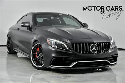 2019 Mercedes-Benz AMG C 63 S-LOADED $90KM MSRP-SATIN BLACK WRAP   - Photo 1 - Joliet, IL 60435