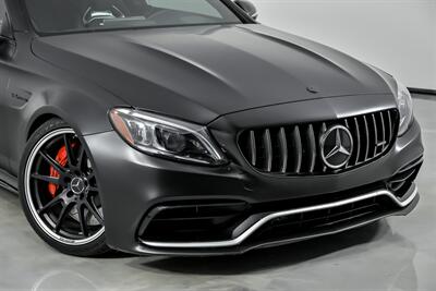 2019 Mercedes-Benz AMG C 63 S-LOADED $90KM MSRP-SATIN BLACK WRAP   - Photo 3 - Joliet, IL 60435