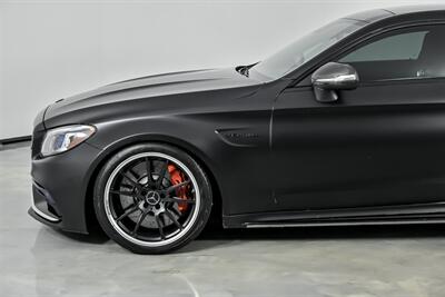 2019 Mercedes-Benz AMG C 63 S-LOADED $90KM MSRP-SATIN BLACK WRAP   - Photo 7 - Joliet, IL 60435