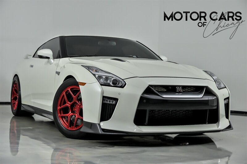 Pearl White Tricoat 2019 Nissan GT-R Premium AWD Coupe All-Wheel Drive 6-Speed Automatic