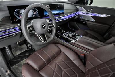 2023 BMW 740i-REAR THEATER-HUGE MSRP-SATIN BLACK!   - Photo 22 - Joliet, IL 60435