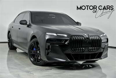2023 BMW 740i-REAR THEATER-HUGE MSRP-SATIN BLACK!   - Photo 1 - Joliet, IL 60435