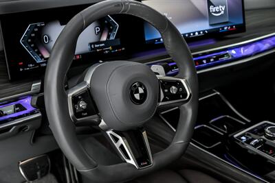 2023 BMW 740i-REAR THEATER-HUGE MSRP-SATIN BLACK!   - Photo 28 - Joliet, IL 60435
