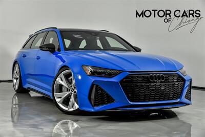 2022 Audi RS 6 Avant 4.0T quattro-VOODOO BLUE-1 OF 7-HUGE MSRP-CCB'S   - Photo 1 - Joliet, IL 60435