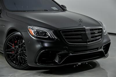 2020 Mercedes-Benz AMG S 63-MATTE BLACK WRAP-VOSSENS!   - Photo 3 - Joliet, IL 60435