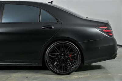 2020 Mercedes-Benz AMG S 63-MATTE BLACK WRAP-VOSSENS!   - Photo 9 - Joliet, IL 60435