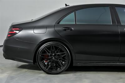 2020 Mercedes-Benz AMG S 63-MATTE BLACK WRAP-VOSSENS!   - Photo 13 - Joliet, IL 60435