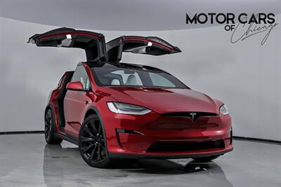 2022 Tesla Model X Plaid-RED ON WHITE-FULL SELF DRIVING   - Photo 1 - Joliet, IL 60435