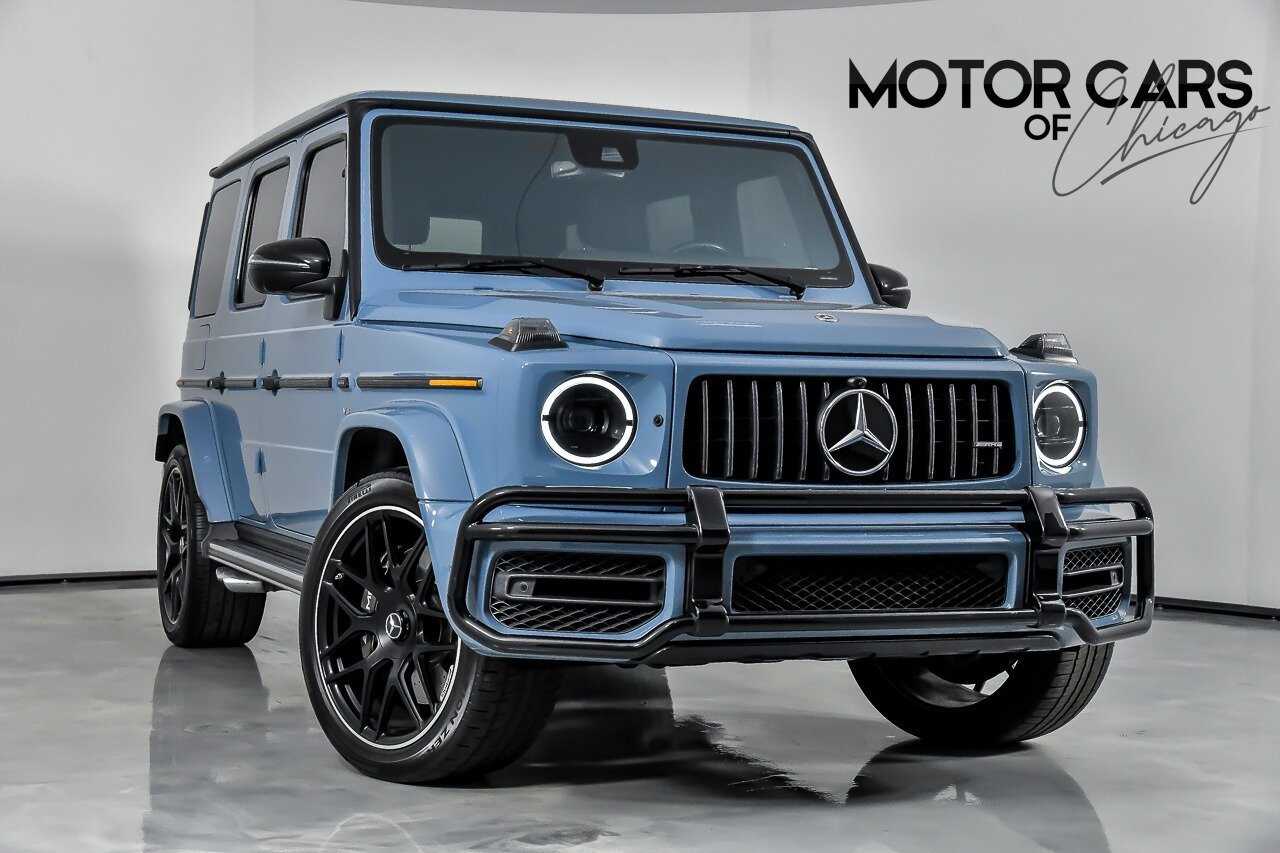 2022 Mercedes-Benz AMG G 63-CHINA BLUE ON WHITE GUTS!   - Photo 1 - Joliet, IL 60435