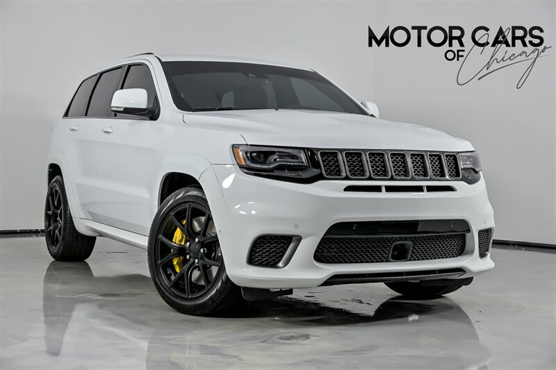 2018 Jeep Grand Cherokee Trackhawk-WHITE ON RED-KOOKS HEADERS-CLEAN CARFAX  