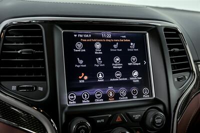 2018 Jeep Grand Cherokee Trackhawk-WHITE ON RED-KOOKS HEADERS-CLEAN CARFAX   - Photo 32 - Joliet, IL 60435