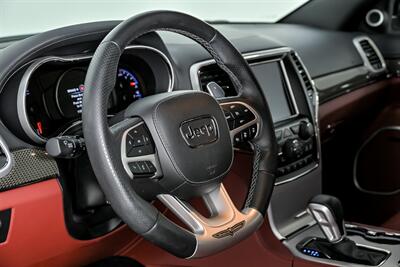 2018 Jeep Grand Cherokee Trackhawk-WHITE ON RED-KOOKS HEADERS-CLEAN CARFAX   - Photo 26 - Joliet, IL 60435