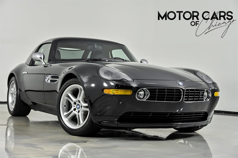 Jet Black 2002 BMW Z8 Roadster RWD Convertible Rear-Wheel Drive 6-Speed Manual
